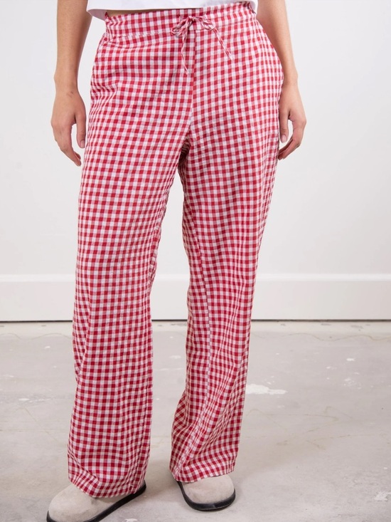 Sonderhaus Pants - SØNDERHAUS Red & White Gingham Top